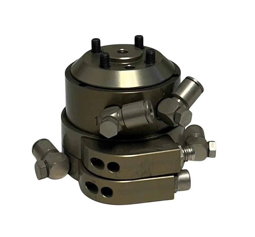 Used SCHUNK DDF 2-031-P2-E4 / DDF2-31-P2-E4 ROTARY FEED-THROUGH 323034 / 0323034 USNP