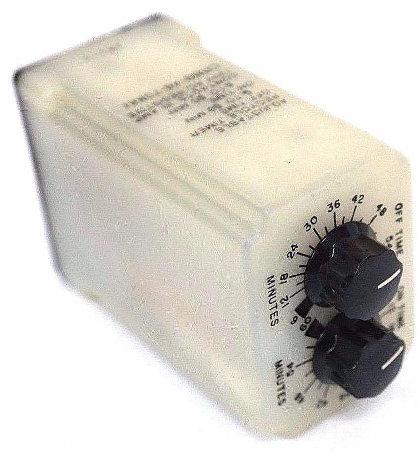 Used NIB POTTER & BRUMFIELD CRBB-48-70KK1 ADJUSTABLE RECYCLE TIMER CRBB4870KK1, 120V