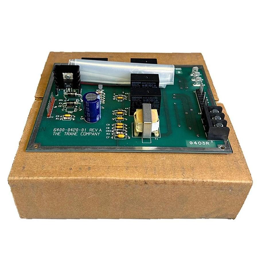 NEW AMERICAN STANDARD INC TRANE 6400-0420-01 / 6400-0421-01 RELAY BOARD CHILLER
