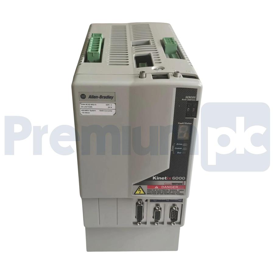 Used Surplus Allen Bradley 2094-BC02-M02-S /C Kinetix 6000 Axis Module 15kW/15A 1.145