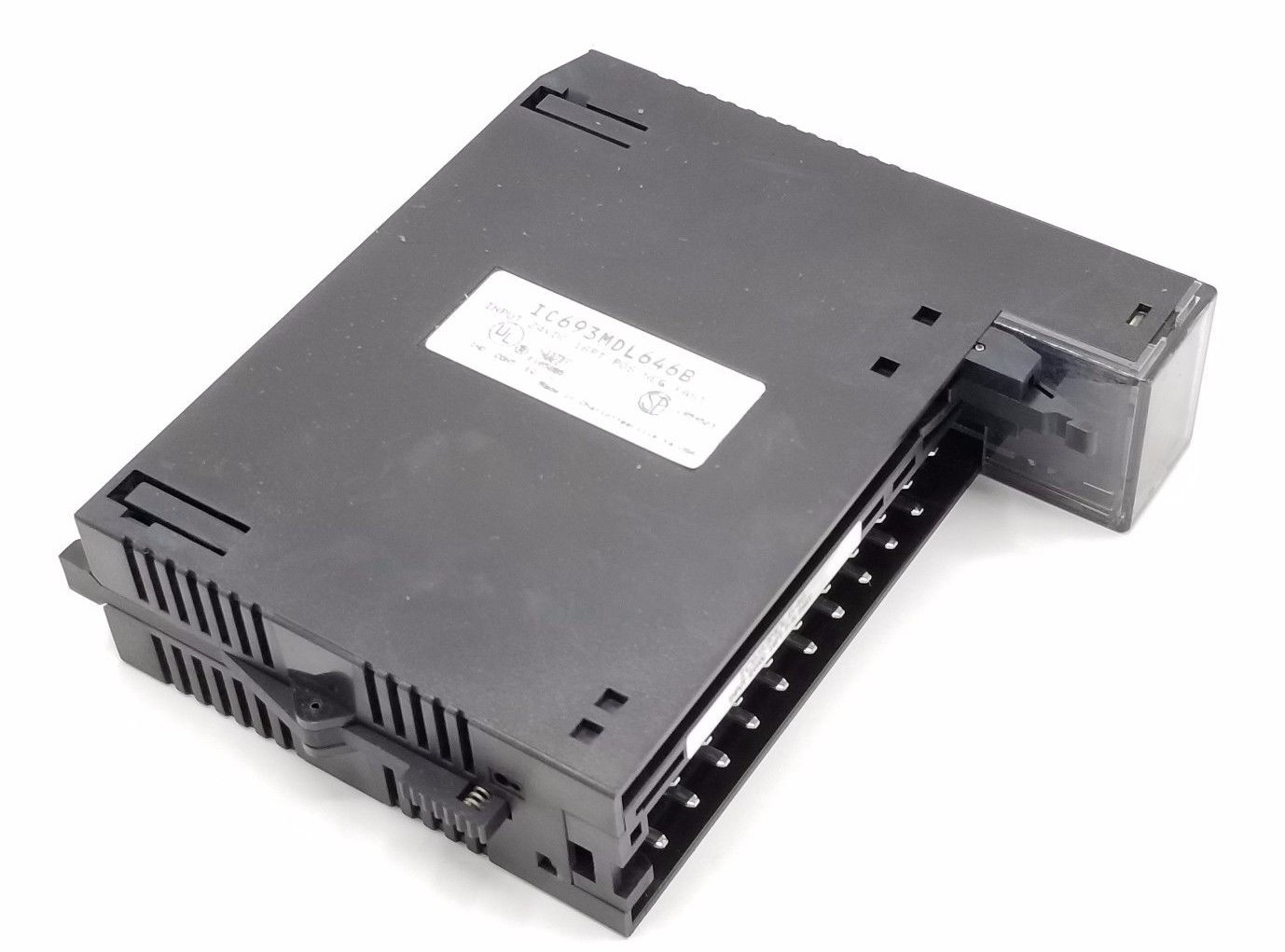 Used GE FANUC IC693MDL646B INPUT MODULE 24VDC 16PT POS/NEG FAST W/O WIRING TERMINAL