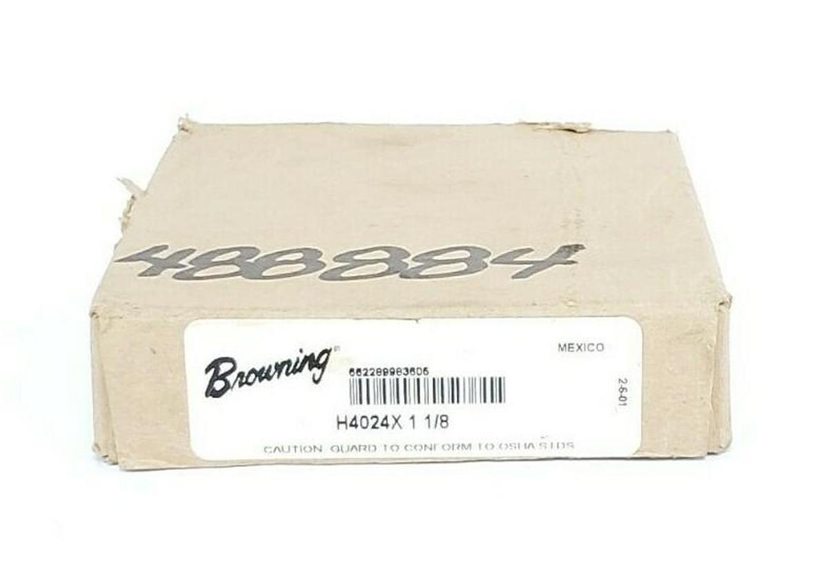 Used NIB BROWNING H4024X 1 1/8 SPROCKET STEEL W/ HARDENED TEETH H4024X118