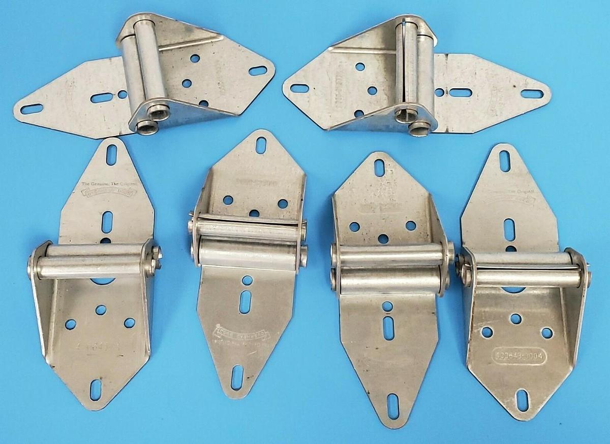 Used LOT OF 6 OVERHEAD DOOR 400643-0004 HINGES 4006430004