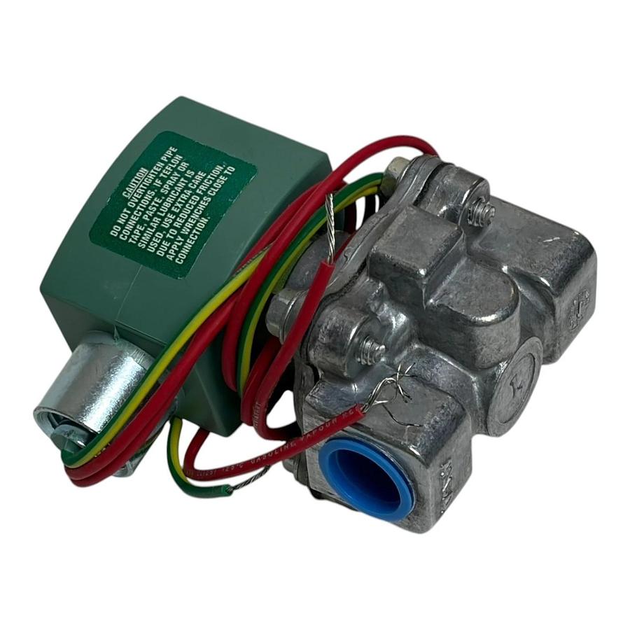 ASCO RedHat 8215G20 2-Way Normally Closed 1/2" NPT Gas Solenoid Valve 120VAC
