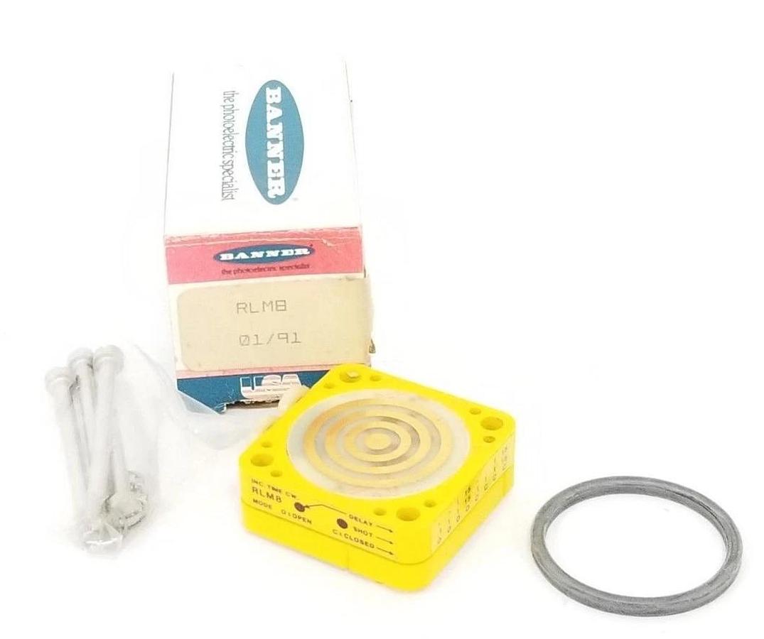 NIB BANNER RLM8 MAXI-BEAM: LOGIC MODULE 15 SEC. MAX
