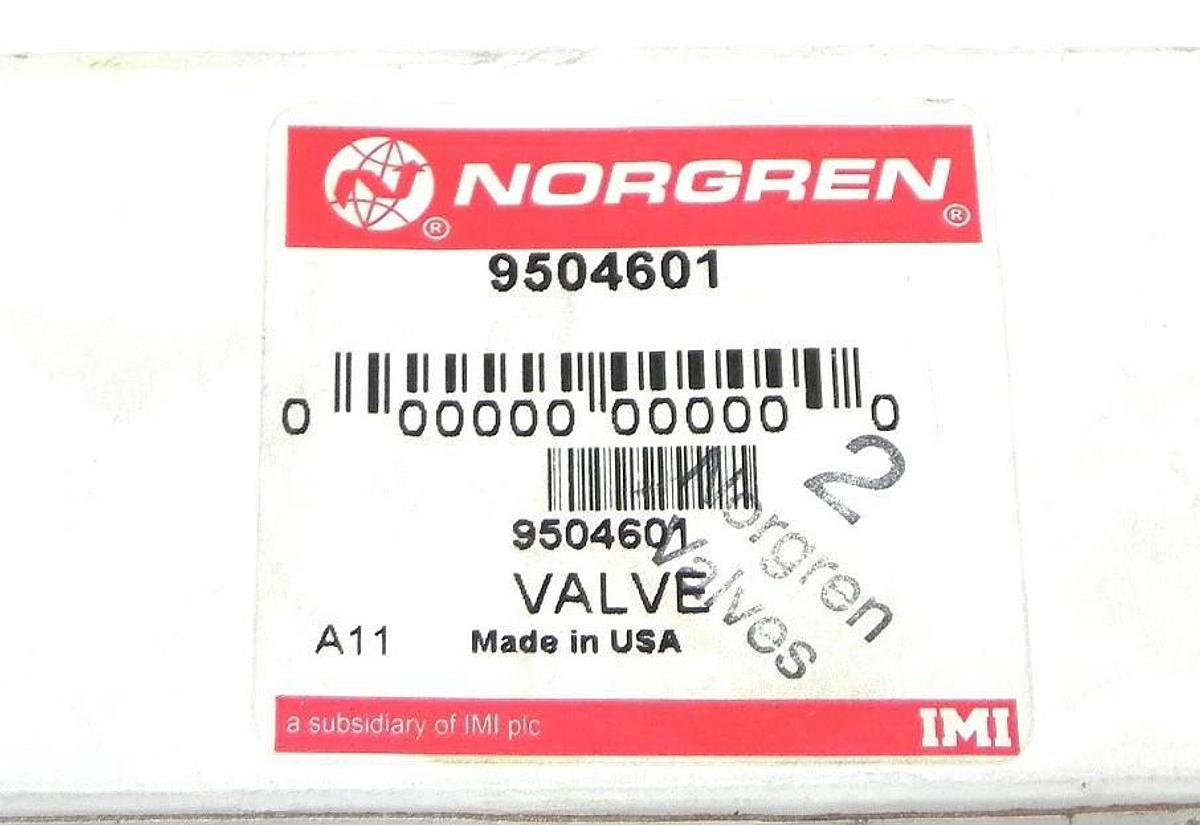 Used NIB NORGREN 9504601 VALVE