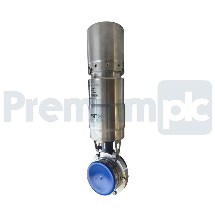 SPX 200BVP 4" S-LINE FKM ELASTOMERS BUTTERFLY VALVE w/ ACTUATOR WM20004719 NSNP