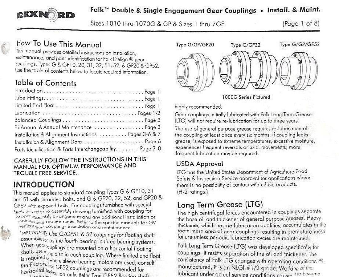NIB FALK 1015G SLEEVE EXP BLT 0744991