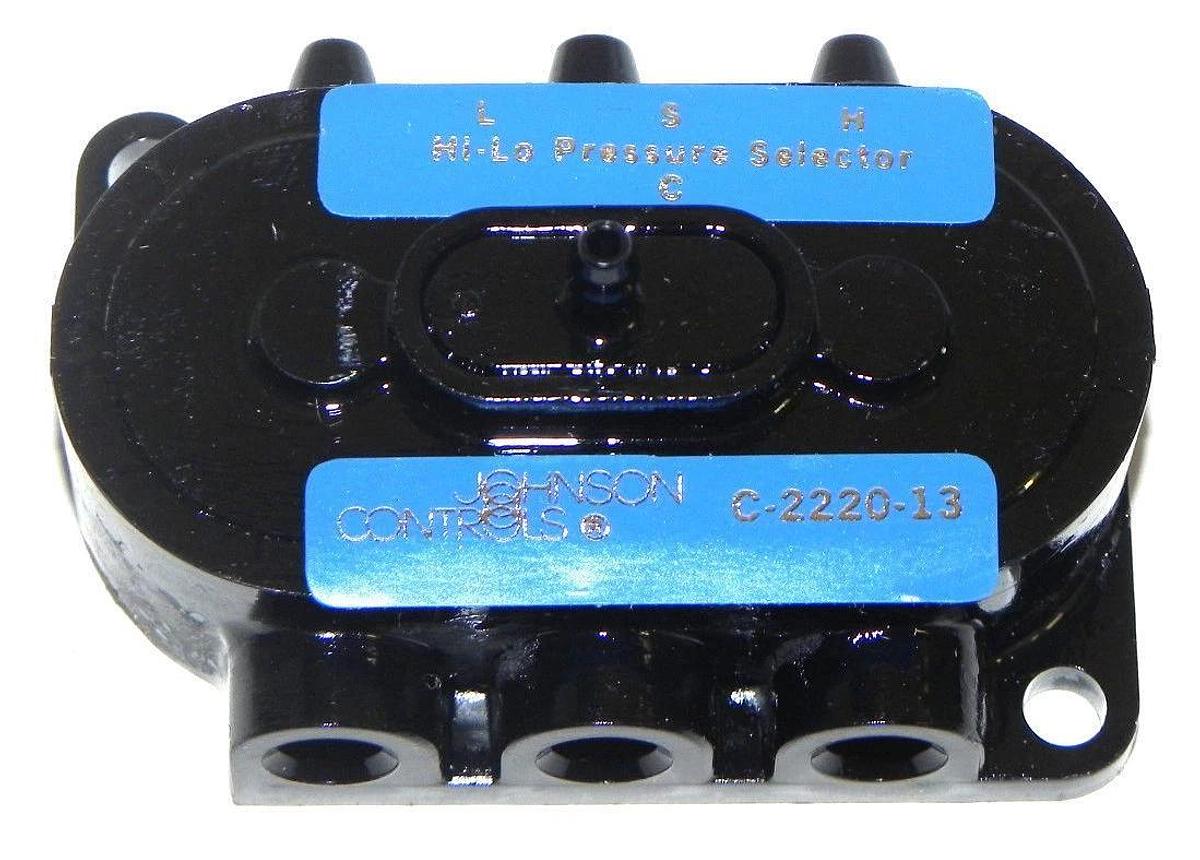 Used NIB JOHNSON CONTROLS C-2220-13 PRESSURE SELECTOR PART NO. 27-2816-25
