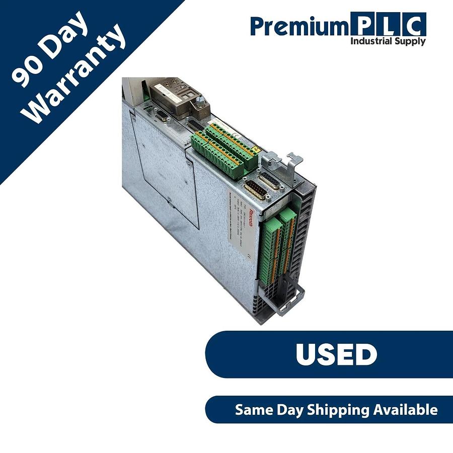 Used REXROTH INDRAMAT DKC03.3-040-7-FW ECO DRIVE SERVO AMPLIFIER R911279428 W/ENCODER
