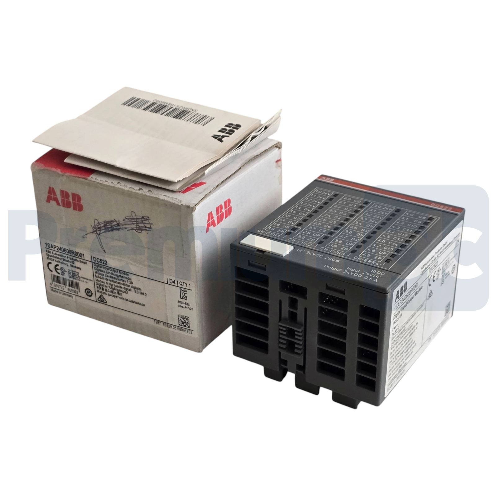 Used ABB 1SAP240600R0001 | DC522 S500 Digital Input/Output Module 16 DI/DO 24VDC NSMP