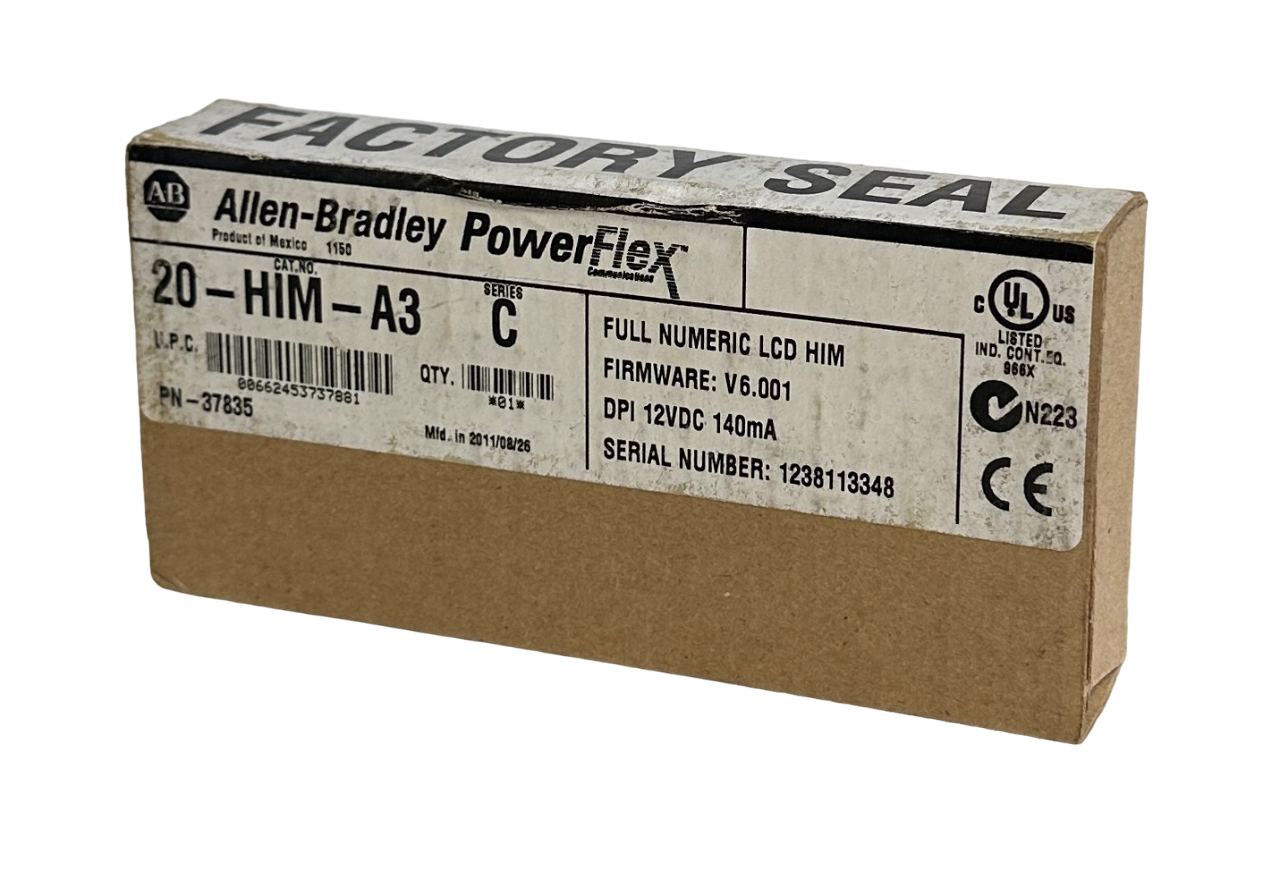 NEW SEALED ALLEN BRADLEY 20-HIM-A3 /C PowerFlex FULL NUMERIC LCD HIM 20HIMA3