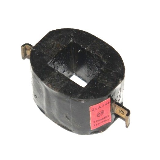 Used ALLEN BRADLEY 21A244 STARTER COIL 110-120 V, 50/60 HZ, 21-A244