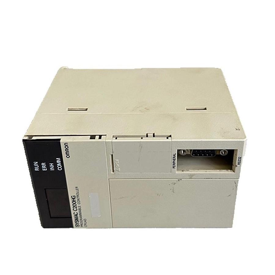 Used OMRON C200HG-CPU43-E / C200HGCPU43E SYSMAC C200HG CPU43 PROGRAMMABLE CONTROLLER