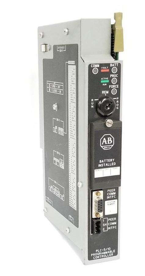 Used ALLEN BRADLEY 1785-LT4 PROCESSOR MODULE SER. A F/W REV. B 96077674
