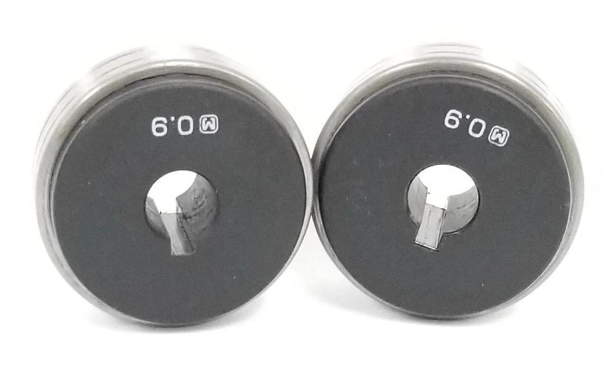 LOT OF 2 NEW GENERIC M 0.9 BEARINGS W/ 1/4" KEYWAYS