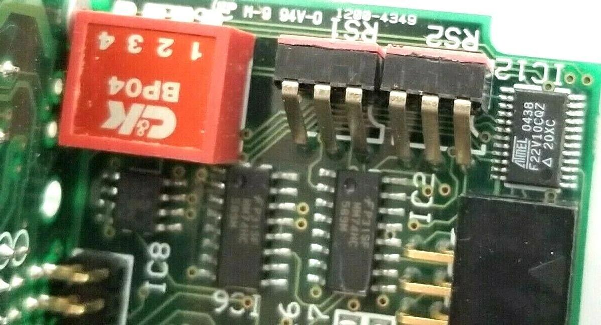 Used NUMATICS 256-730 DRIVER BOARD ASSEMBLY 1200-4394 IOJ005 256730