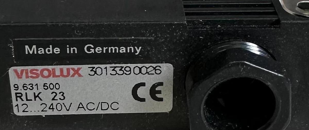 NEW PEPPERL & FUCHS VISOLUX RLK-23 / RLK23 PHOTOELECTRIC SENSOR 9.631 500