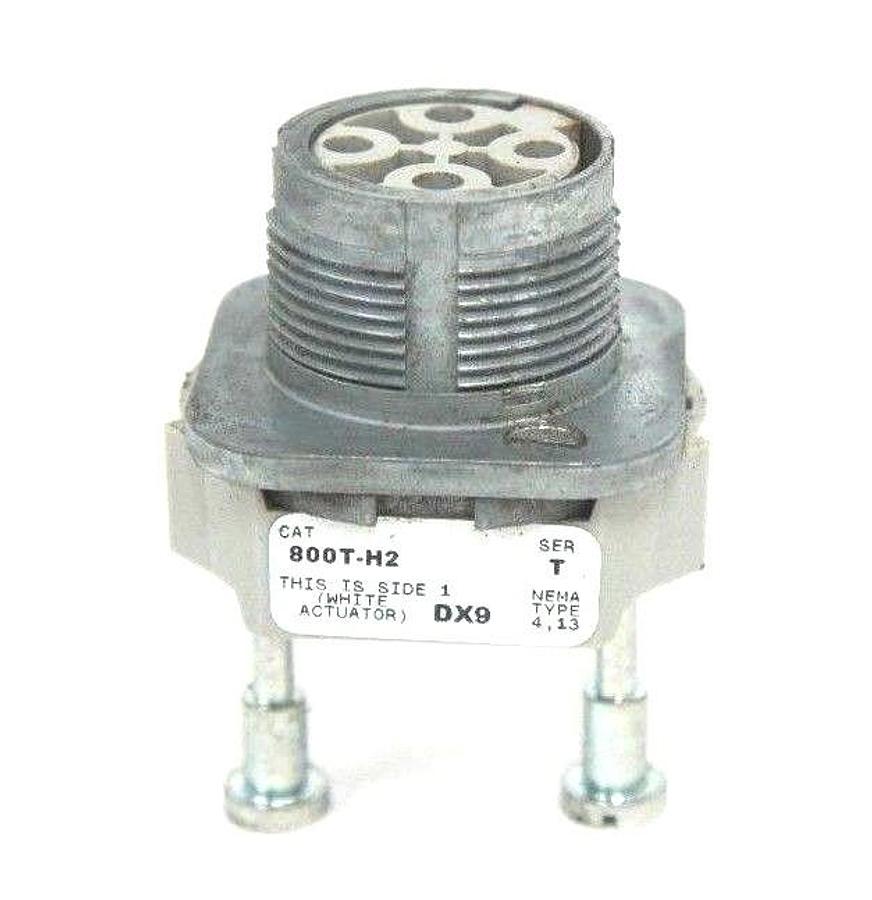 Used LOT OF 2 ALLEN BRADLEY 800T-H2 SELECTOR SWITCHES SER. T