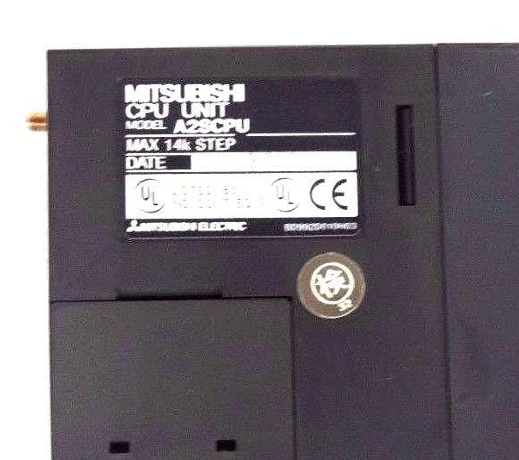 Used MITSUBISHI A2SCPU MELSEC CPU MODULE 14K STEP 512