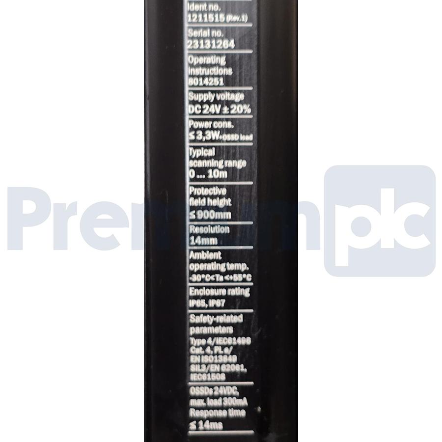 Used SICK C4C-PA09010A10000 | 1143569 deTec4 Core Safety Light Curtain Pair 900mm NEW