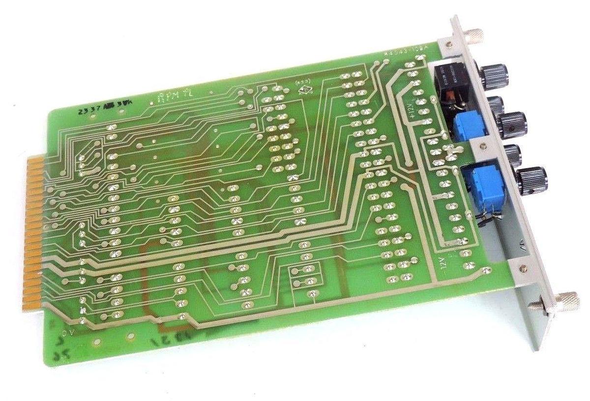 Used RELIANCE ELECTRIC 107172-001RT BOARD 107172001RT 84543-108A 0-48652