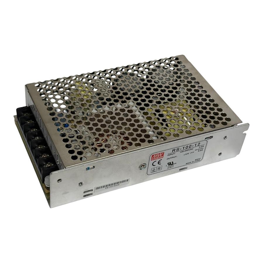 New Mean Well RS-100-12 Switching Power Supply 12V 8.5A 102W Enclosed