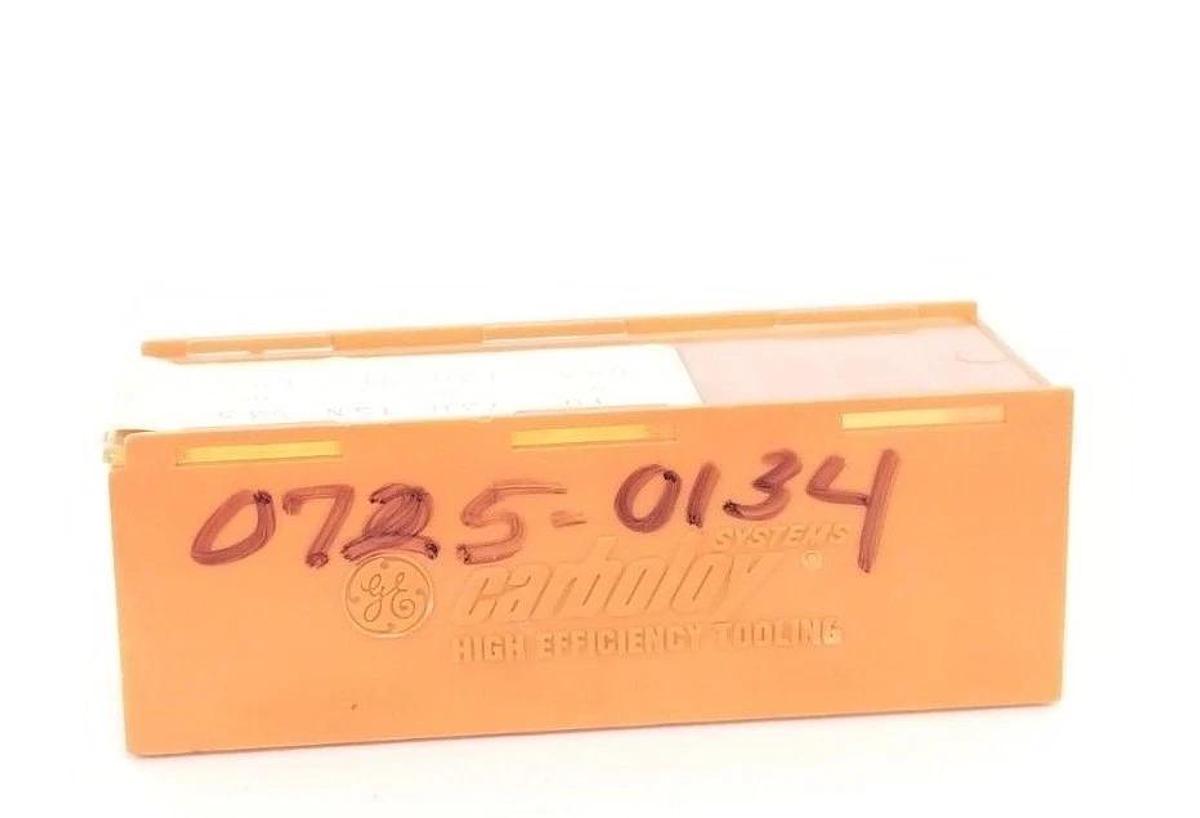 Used BOX OF 10 NEW GE CARBOLOY SYSTEMS 730 TSN 535 CARBIDE INSERTS 044 130241 19735
