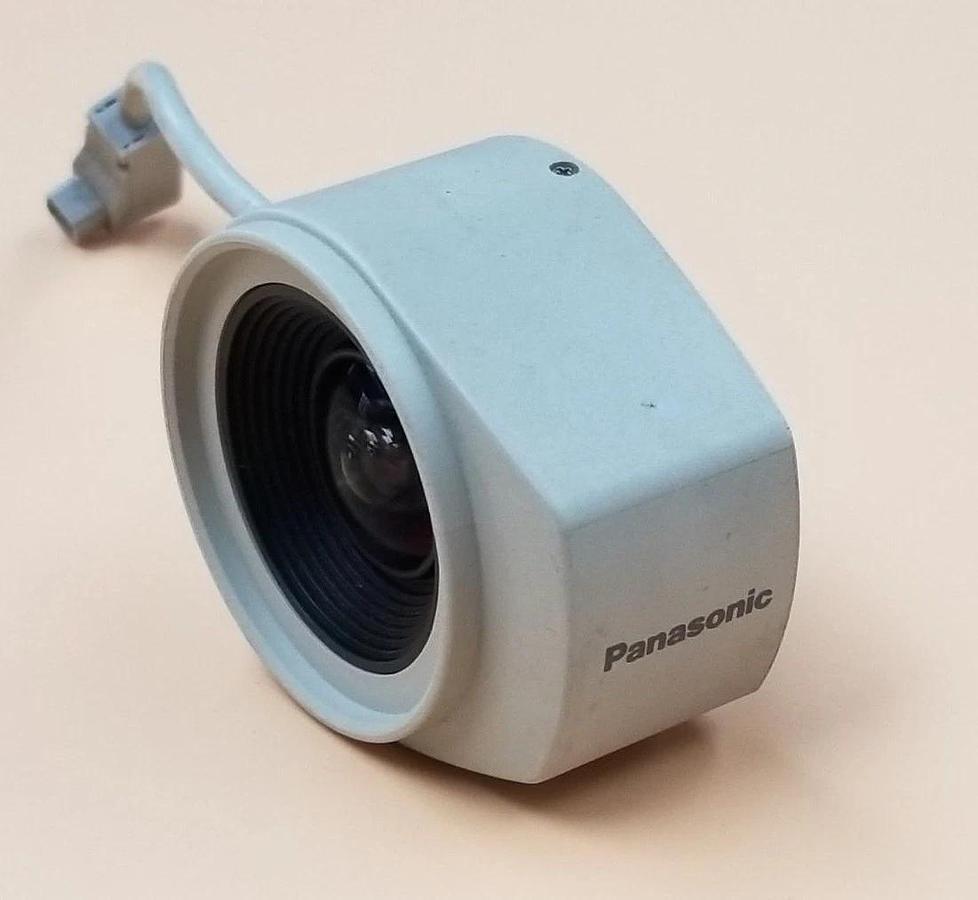 Used PANASONIC WV-LA2R8C3B AUTO IRIS TV LENS 2.8MM, 1:1.3, WVLA2R8C3B