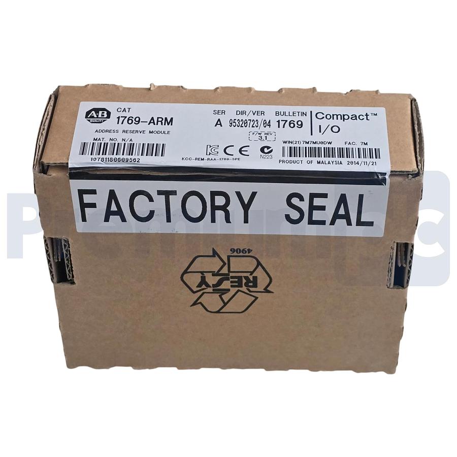 Used Opened Pre-Owned Allen Bradley 1769-ARM /A CompactLogix Address Reserve Module