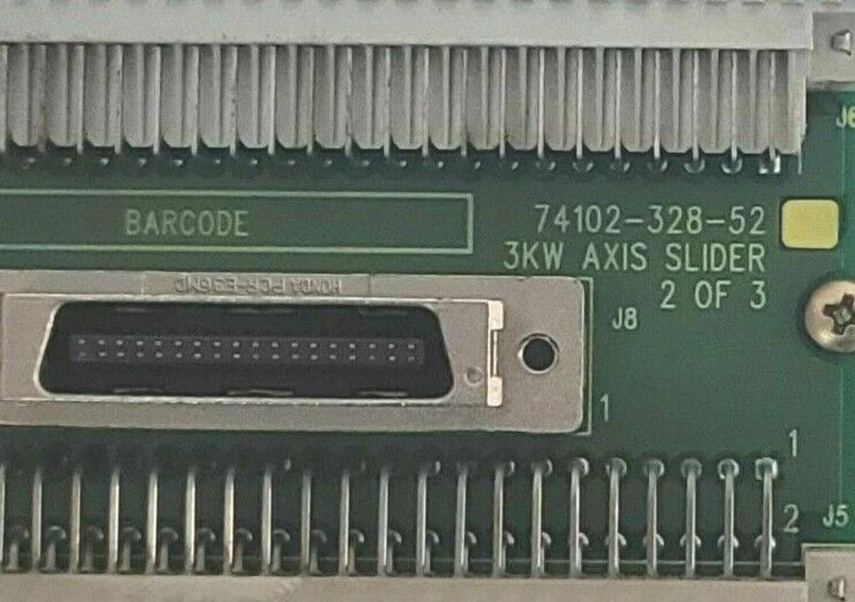 Used ALLEN BRADLEY 74102-32B-52 AXIS SLIDER BOARD 7410232B52
