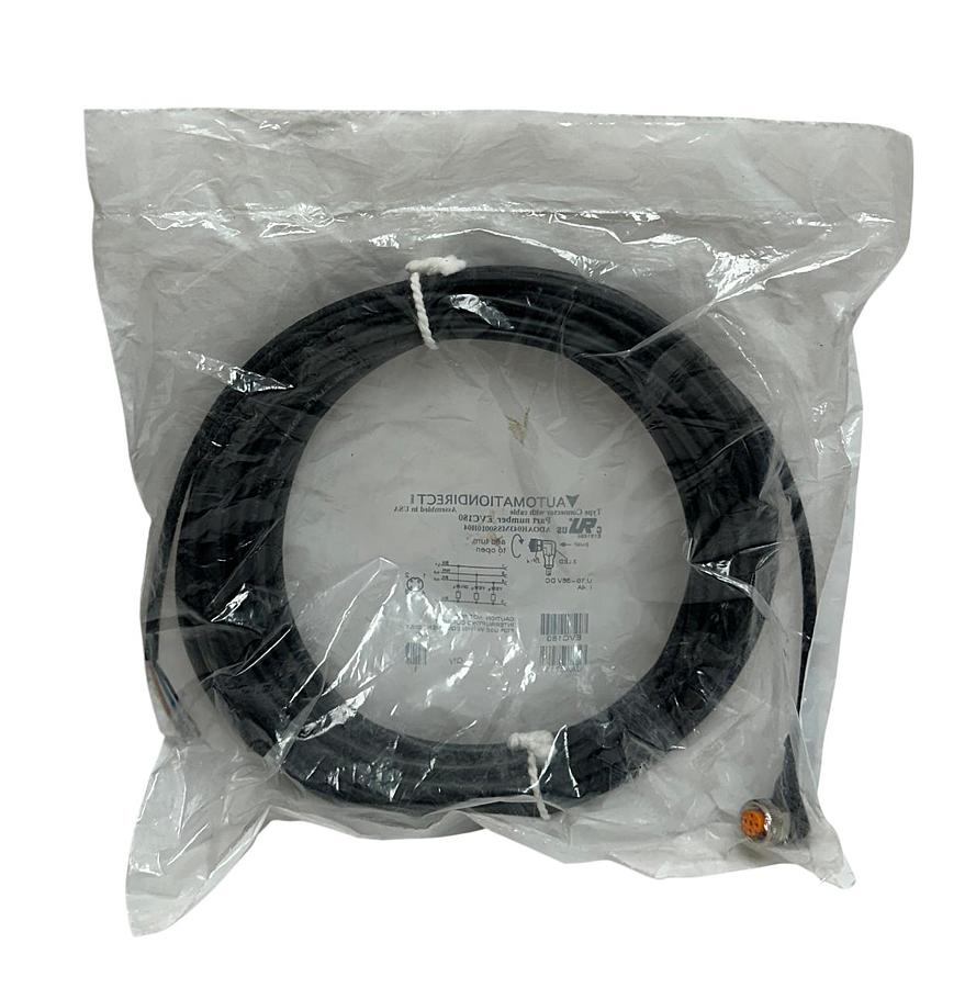 2 AUTOMATIONDIRECT ADOAH043MSS0010H04 / EVC180 CONNECTORS W/ CABLES 4A NSFS