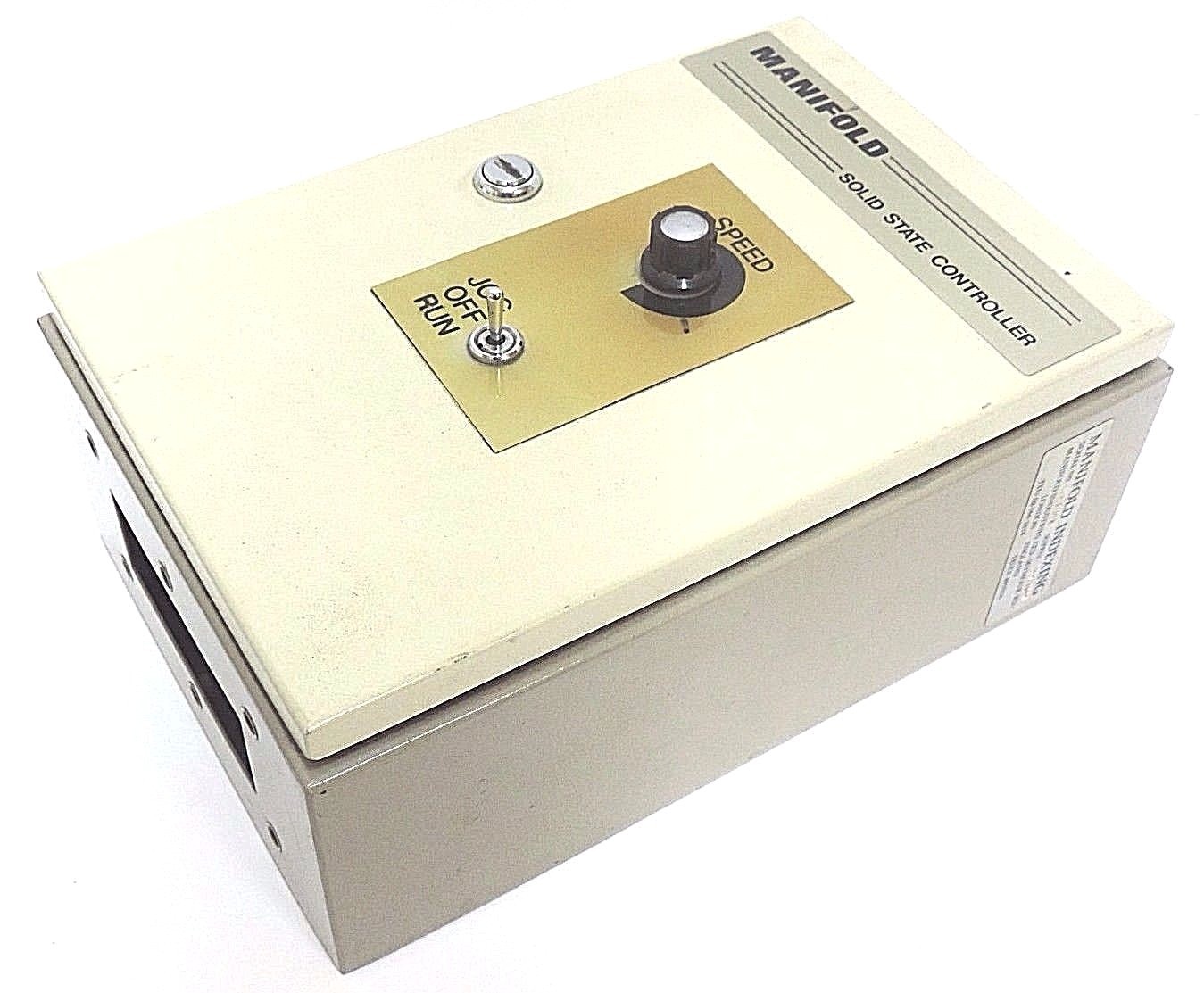 Used MANIFOLD INDUSTRIES VARIABLE SPEED CONTROLLER MSE402 BOARD INSIDE *REPAIRED*