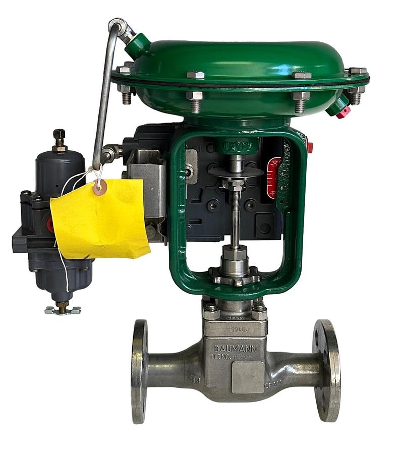 Used NEW FISHER 32.24588SVF / DVC2000 FIELDVUE PNEUMATIC ACTUATOR HART 1/2'' 30VDC