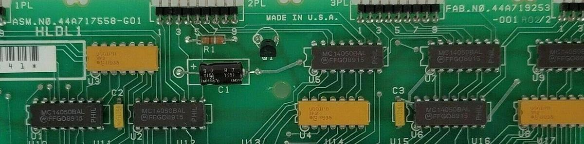 Used GE FANUC 44A717558-G01 CONTROL BOARD FAB. NO. 44A719253-001R02/2
