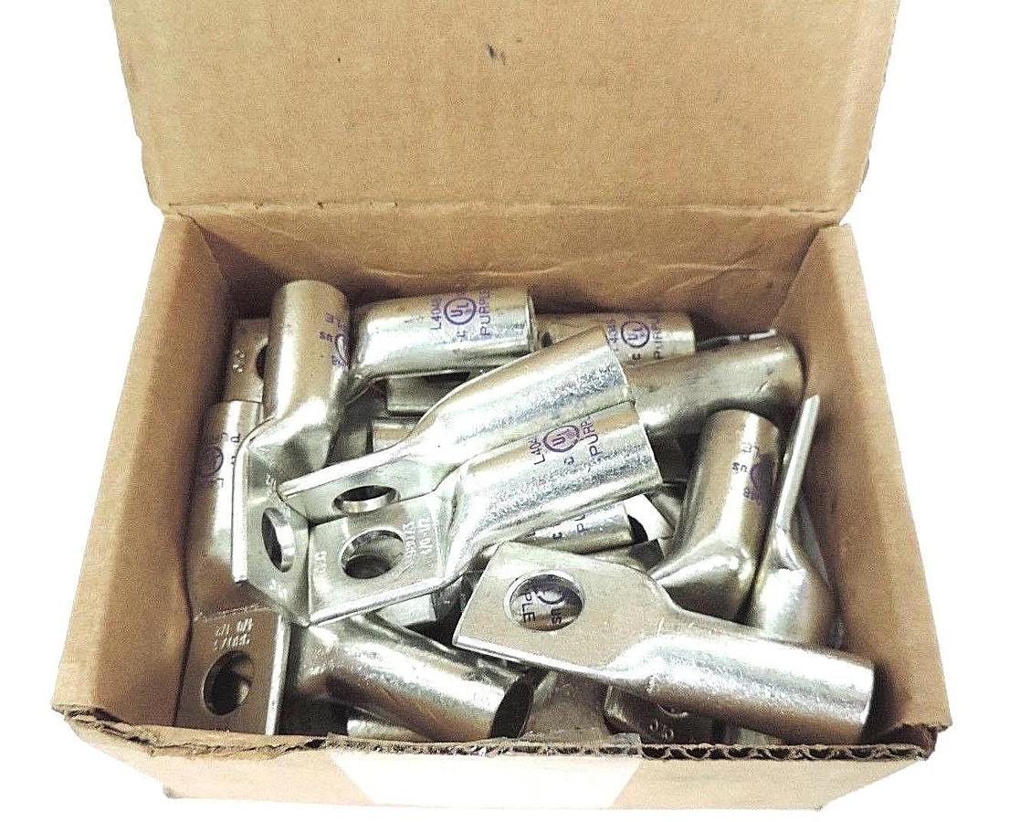 Used NIB NSI L4048 COPPER COMPRESSION LONG BARREL, ONE HOLE PURPLE - QTY 25