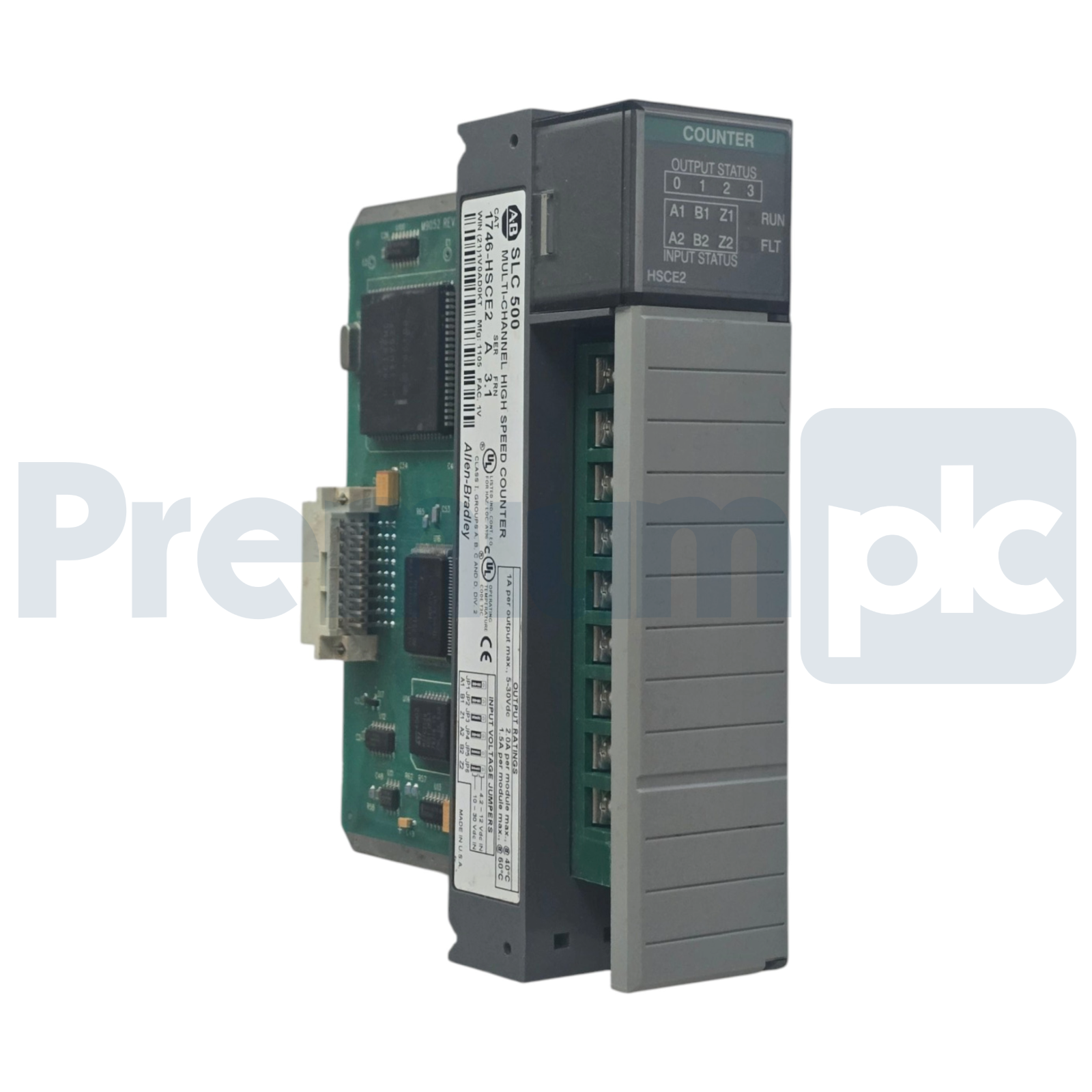 Used Allen Bradley 1746-HSCE2 /A SLC 500 Multi-Channel High Speed Counter Module USPI