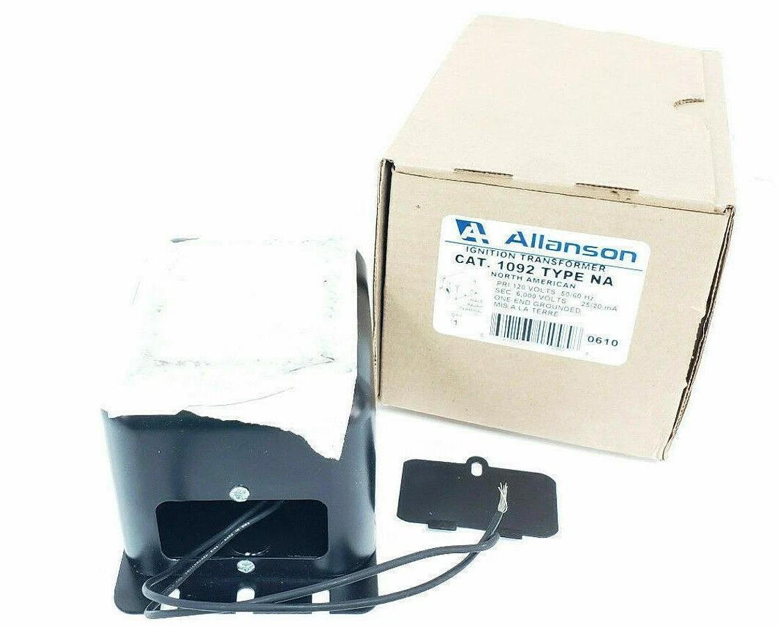 Used CASE OF 6 NIB ALLANSON 1092-NA IGNITION TRANSFORMERS 120/6000V 1092NA