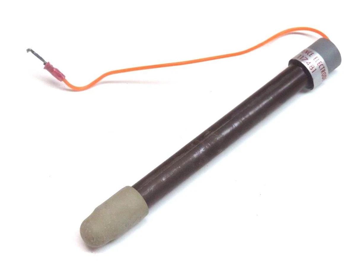 Used LEEDS & NORTHORUP 117481 PH MEASURING ELECTRODE GEL FILLED DIFFUSION TYPE