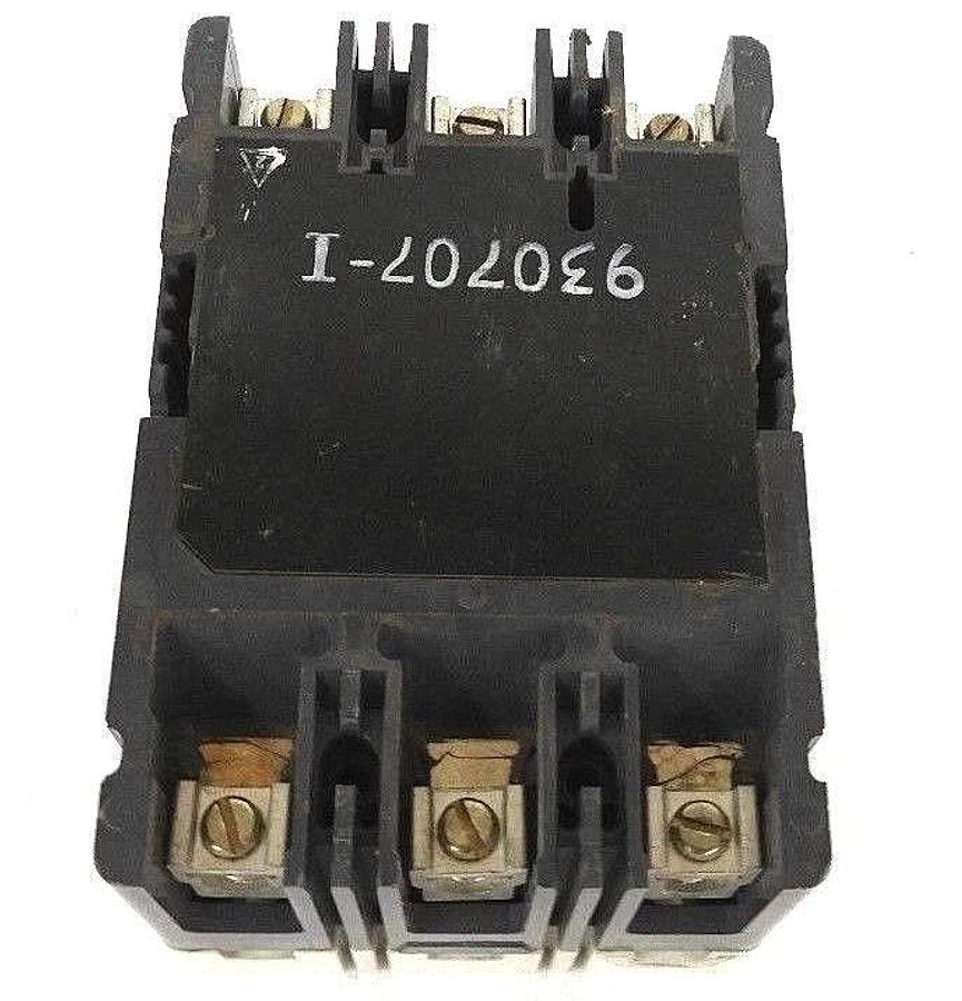 Used WESTINGHOUSE HMCP015E0 CIRCUIT BREAKER STYLE: 6630C86G07, SER. C, 15AMP, 3-POLE