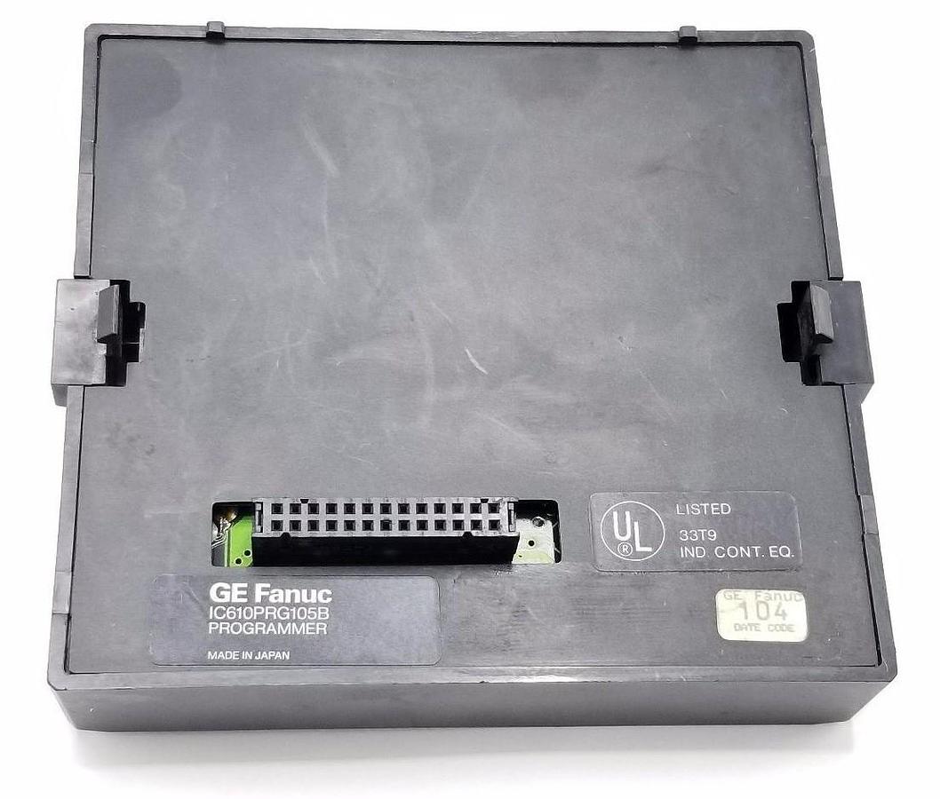 Used GE FANUC IC610PRG105B HANDHELD PROGRAMMER (NO KEYS)