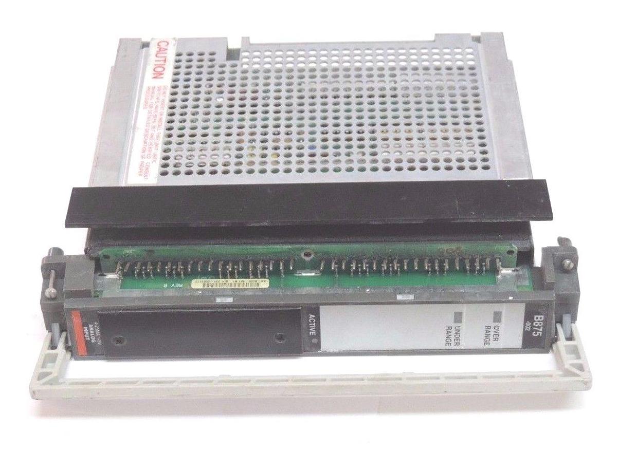 Used MODICON AS-B875-002 ANALOG INPUT AS-B000-801 PROM 4-20MA 1-5V ASB875002