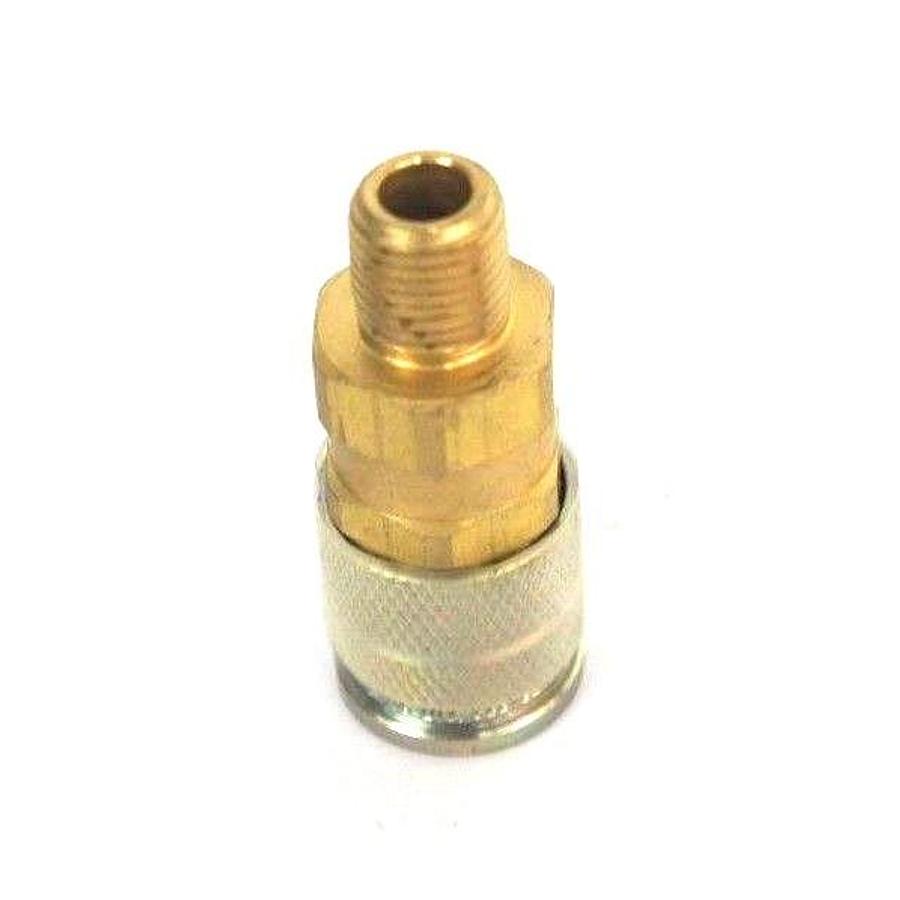 Used LOT OF 3 NEW HANSEN 21AS-25M QUICK CONNECT FITTINGS 1/4" MALE, 21AS25M