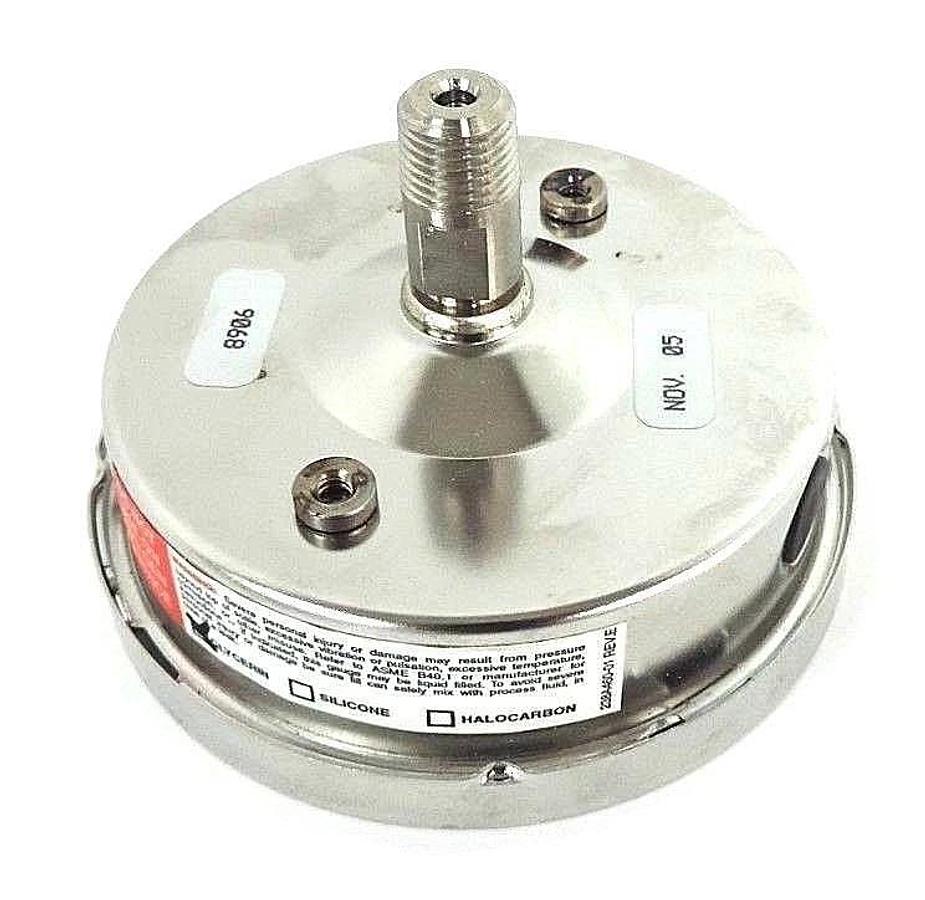 Used NIB ASHCROFT 35-1009SWL-2B 1500# PRESSURE GAUGE FBG4ALA, 1BA45111-012 GLYCERIN