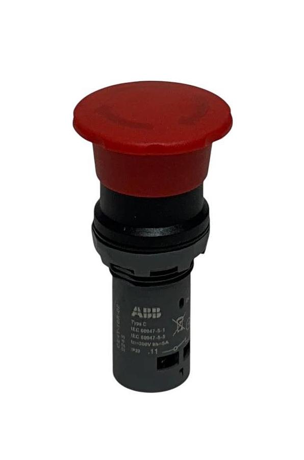 ABB CE4T-10R-02 / CE4T10R02 EMERGENCY STOP SWITCH TYPE C 300V 5A IP20 NSNP