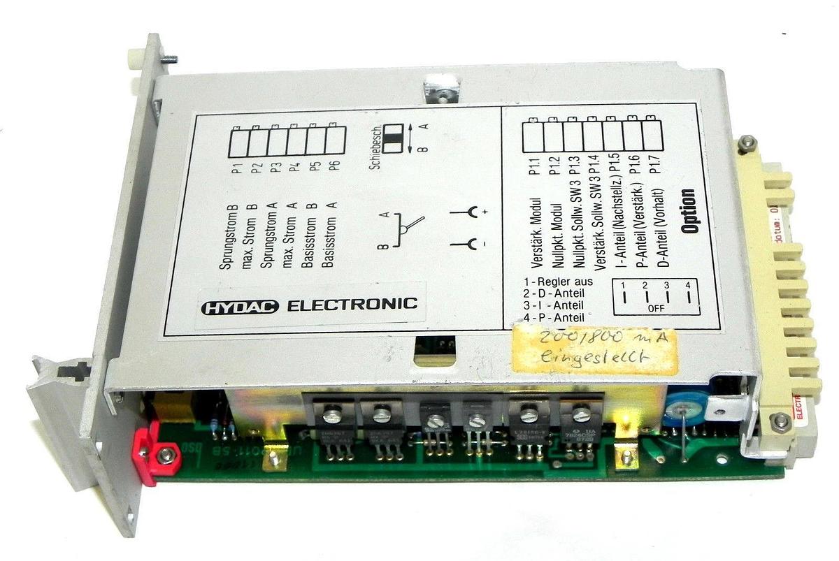 Used HYDAC ELECTRONIC UBS 2011.64 MODULE UBS201164