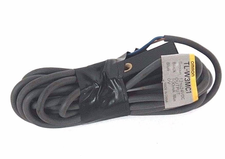Used NEW OMRON TL-W3MC1 INDUCTIVE PROXIMITY SWITCH 12 TO 24VDC 100MA TLW3MC1