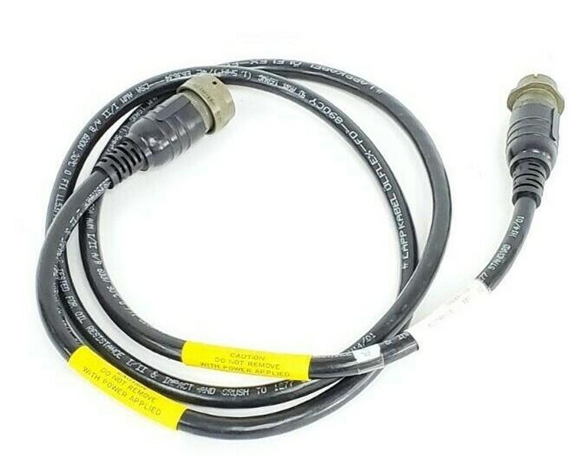 Used NEW GENERIC NIDEC CMDEF-005 FLEX-DUTY MOTOR POWER CABLE 5FT 810765-05 REV D2