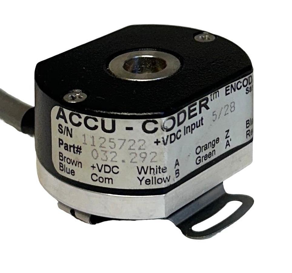 Used NEW ENCODER PRODUCTS 032.292 / 032292 ACCU-CODER ENCODER 5-28VDC NSNP
