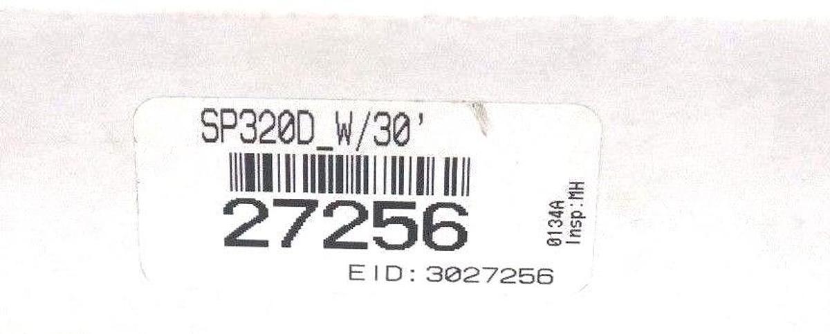 Used NIB BANNER SP320D_W/30' REMOTE SENSOR 27256, SP320D W/30